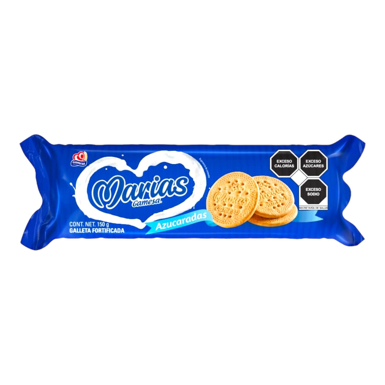 Gamesa Galletas MARIAS Paketin Azucaradas Caja Con 12 Rollos De 150g