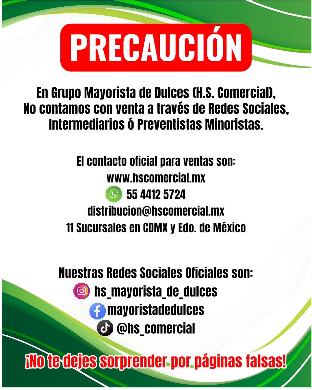 Aviso informativo