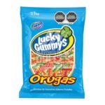 Cuanda gomita Lucky Gummys Orugas bolsa con 1 kilo