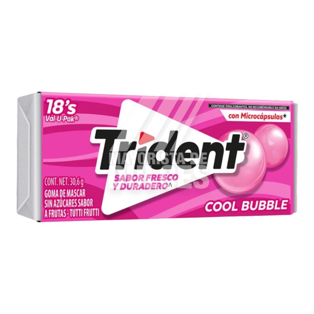 Trident Val-U-Pack Cool Bubble 1