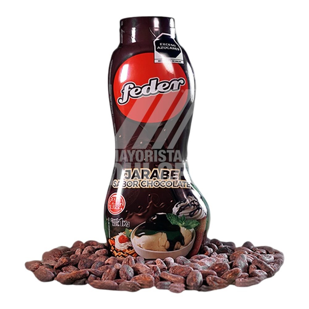 Feder Jarabe sabor Chocolate Litro