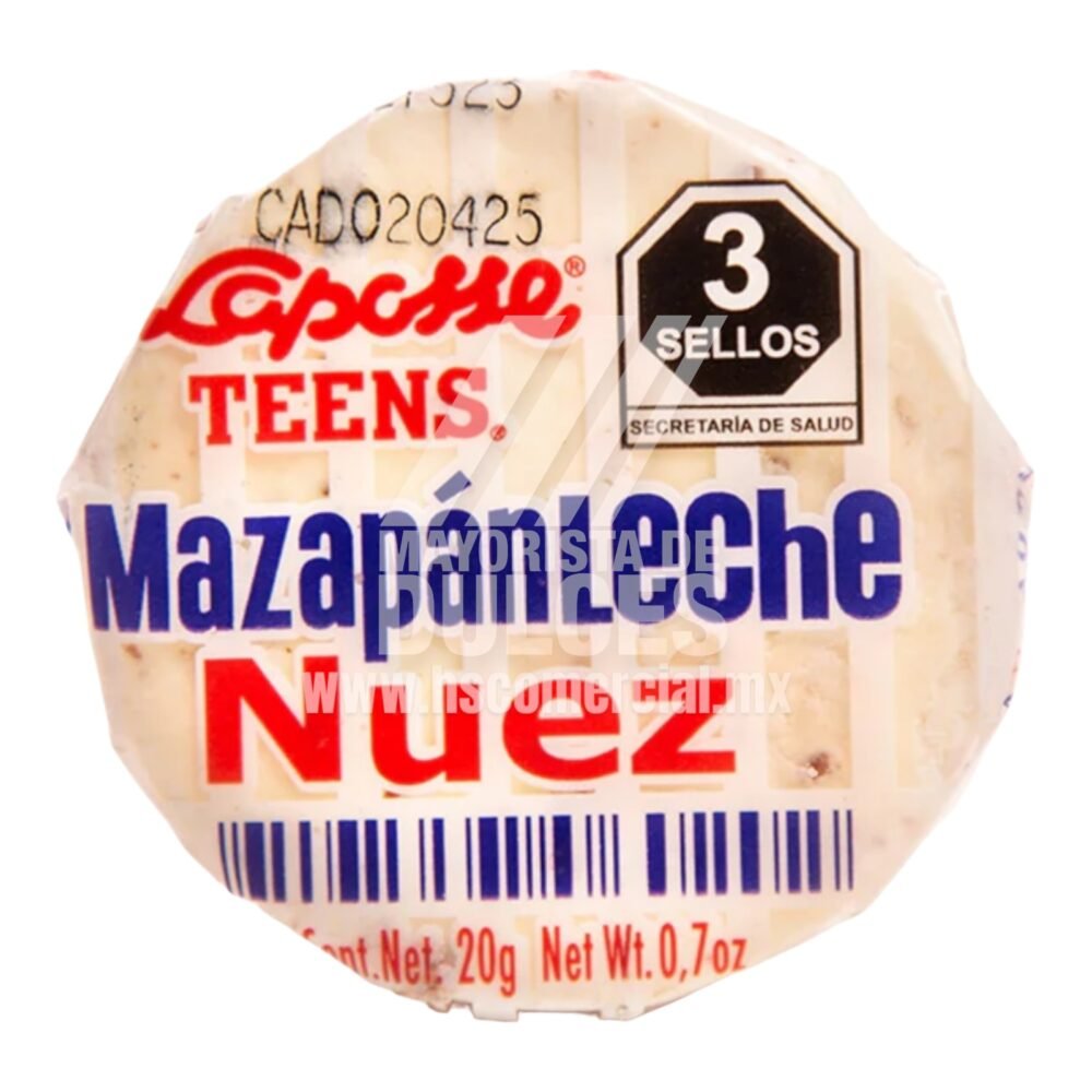 Laposse Mazapán NUEZ paquete con 18 piezas 1