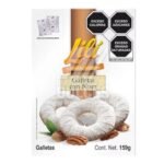 Lili galletas Mini Roscas Nuez paquete con 159g