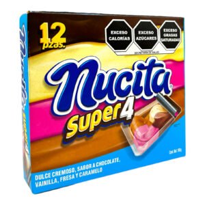 Nutresa Nucita SUPER 4 12 piezas dulces dulceria mayoreo dulce cremoso