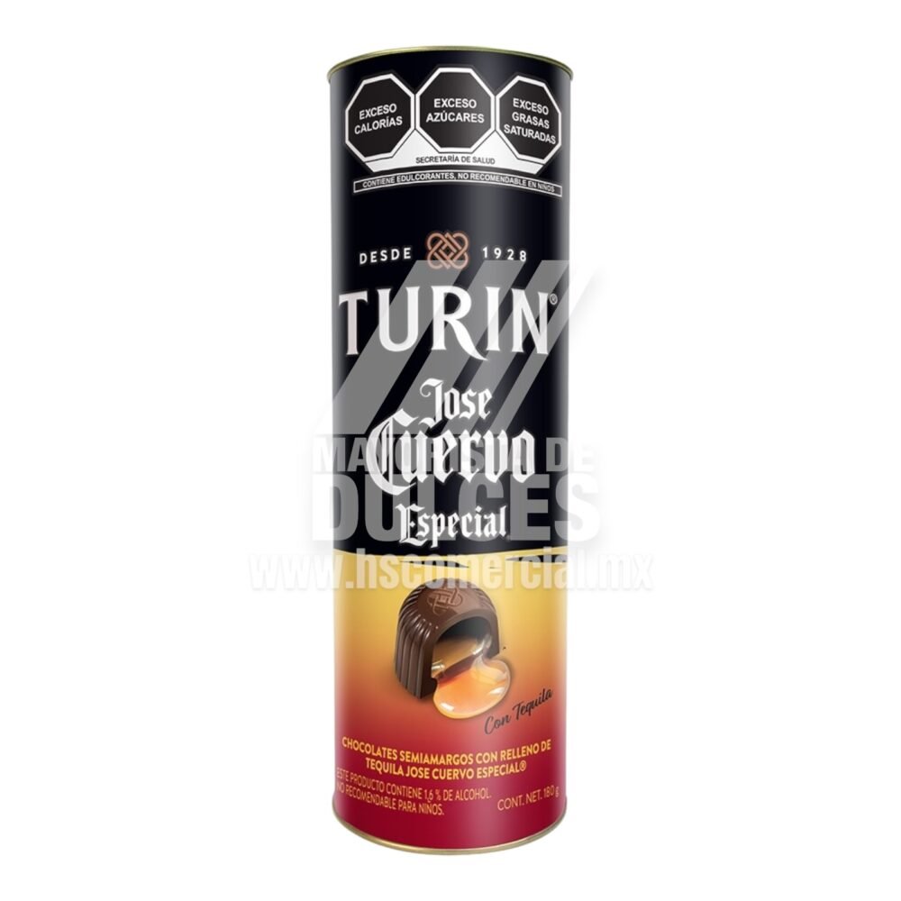 Turin chocolate Tubo JOSÉ CUERVO