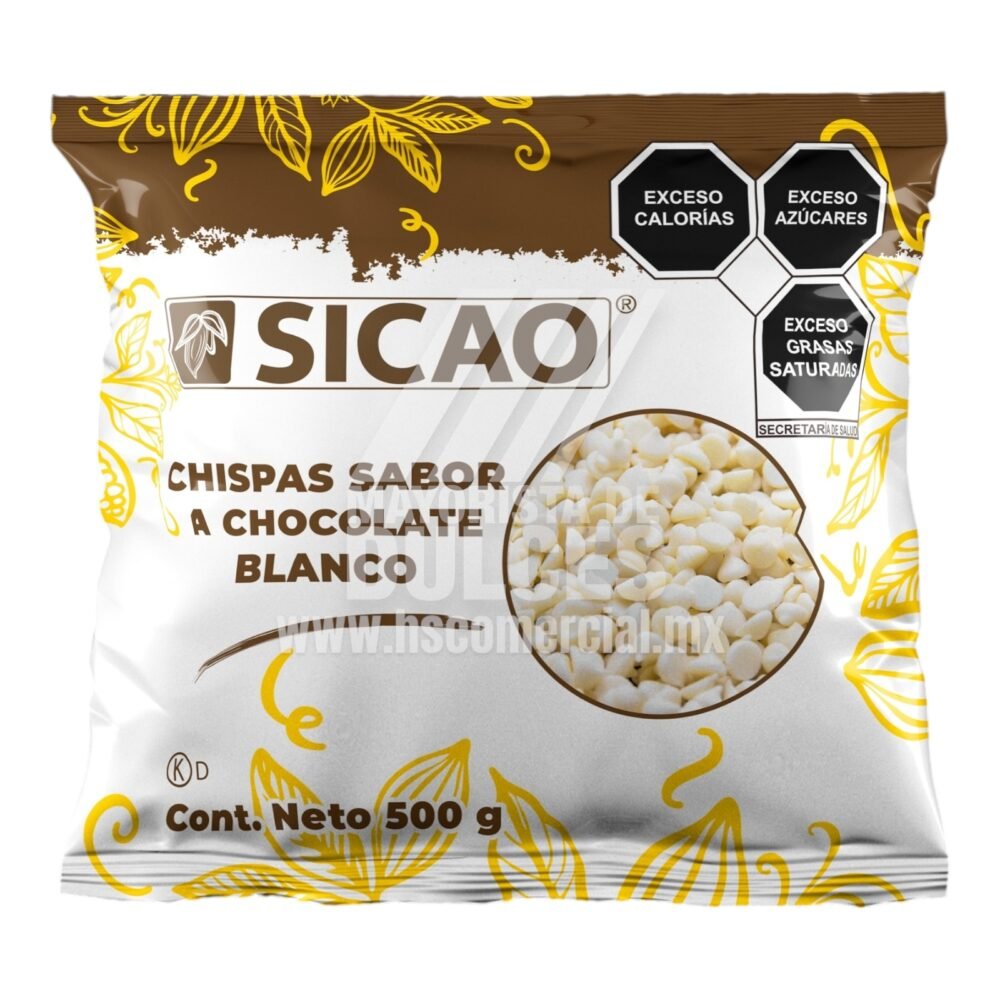 Sicao Chispas de Chocolate BLANCO bolsa con 500g