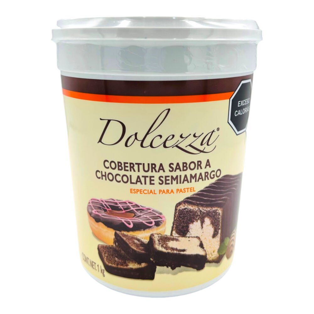 Turín Alta Repostería Cobertura Pastel sabor Chocolate Semi Amargo 12/1kg