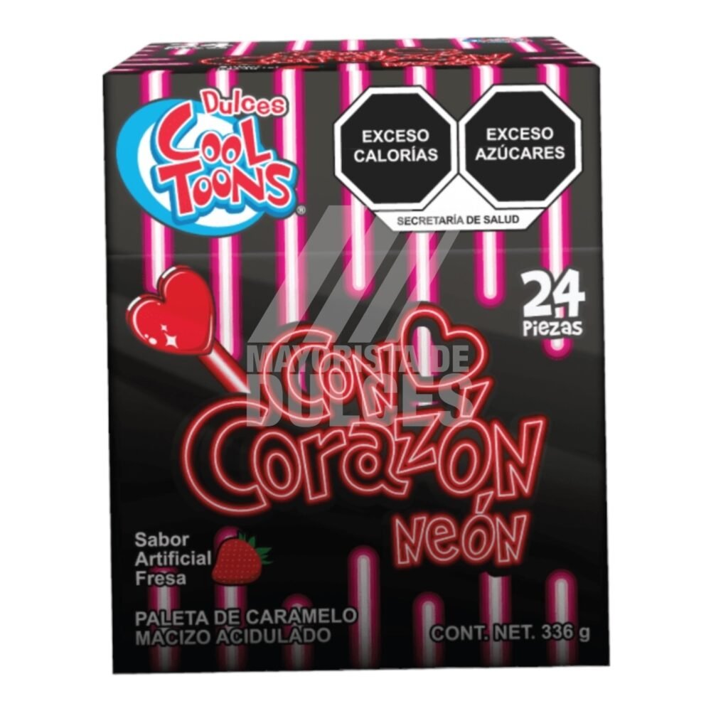 Cool Toons paleta CON Corazón