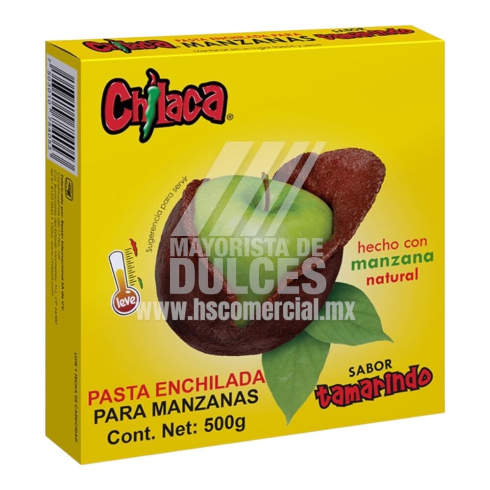 La Chilaca Cubre Manzana TAMARINDO paquete con 500g