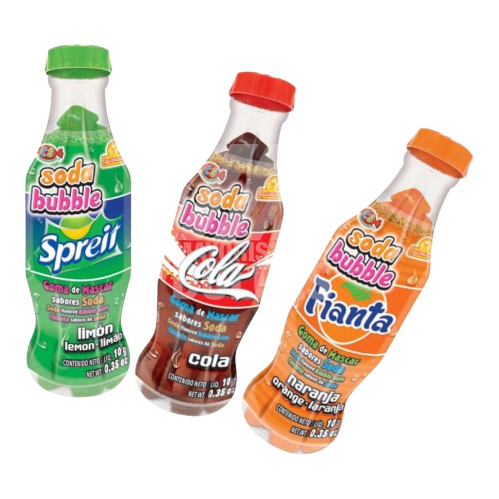 Las Delicias SODA BUBBLE paquete con 24 piezas – Dulcerías y ...