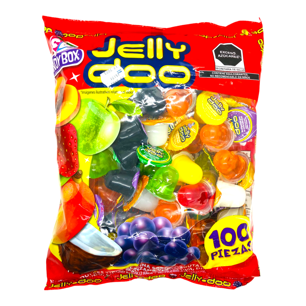 Intercandy JELLY DOO gelatina BOLSA 8/100pzs H.S. Comercial