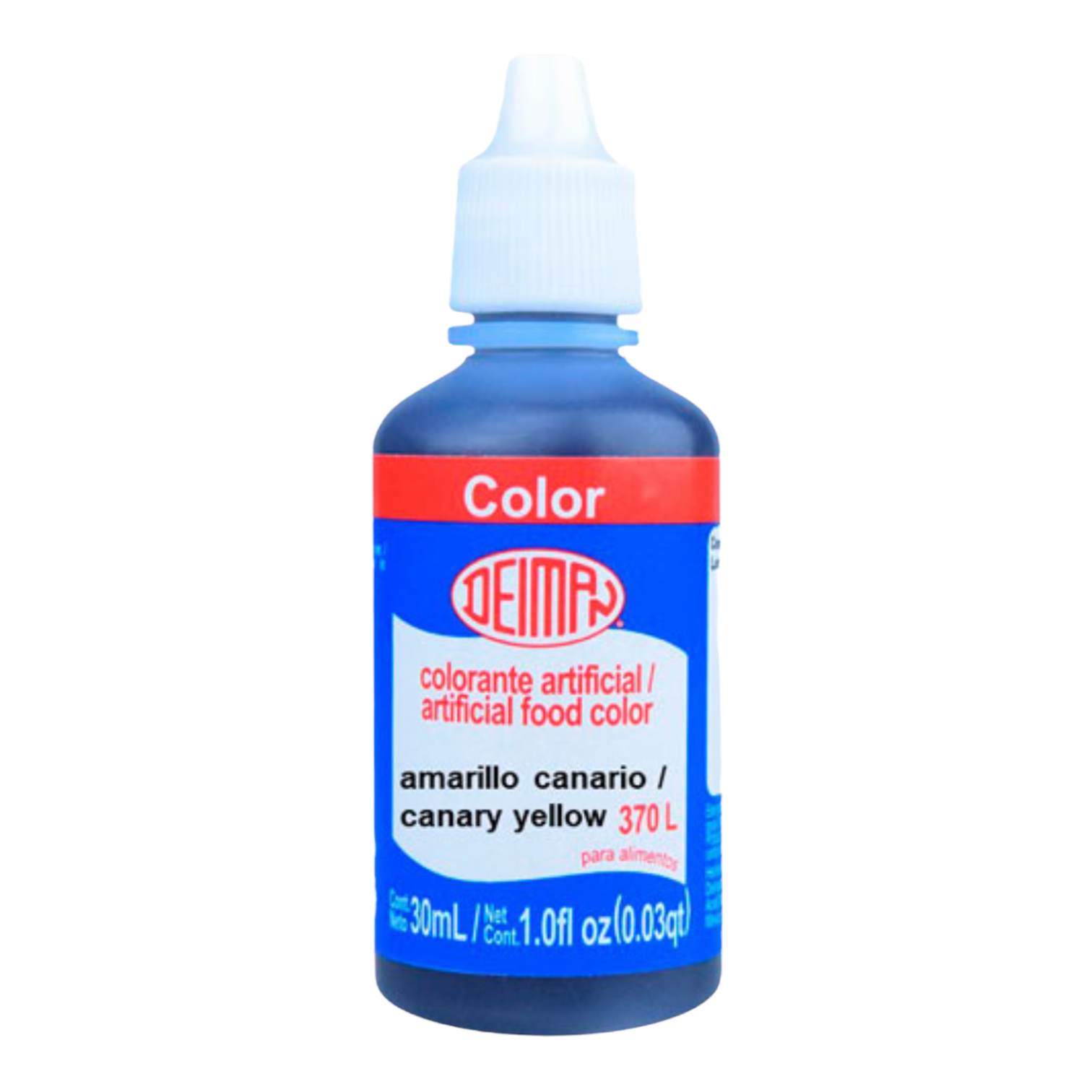 Colorante Alimenticio liquido color AMARILLO 30ml