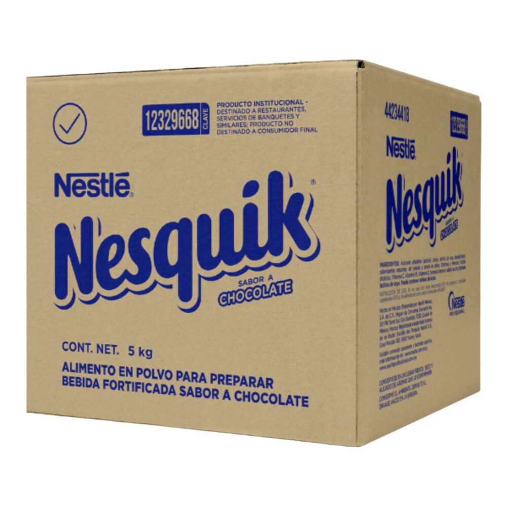 Nestlé Nesquik Chocolate POLVO 5 kilos reposteria repostero mayoreo