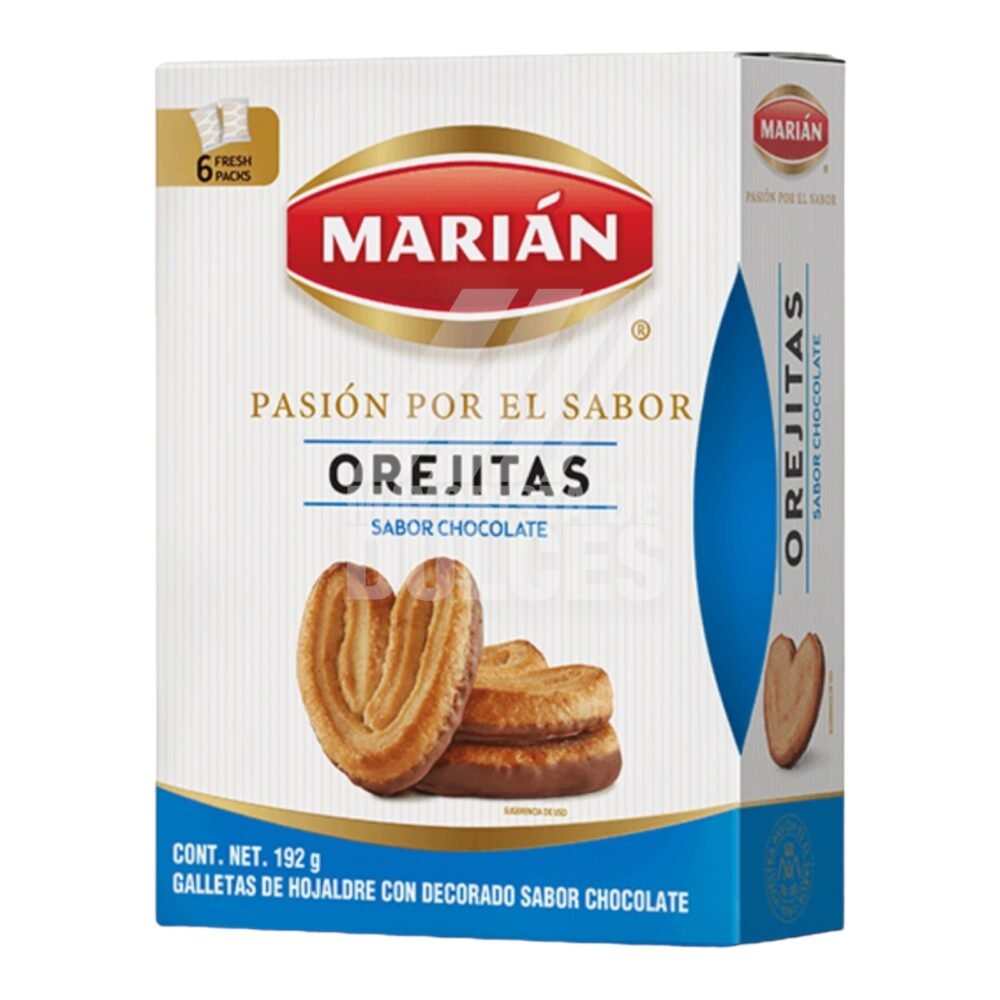 Marian galletas Orejitas con Chocolate