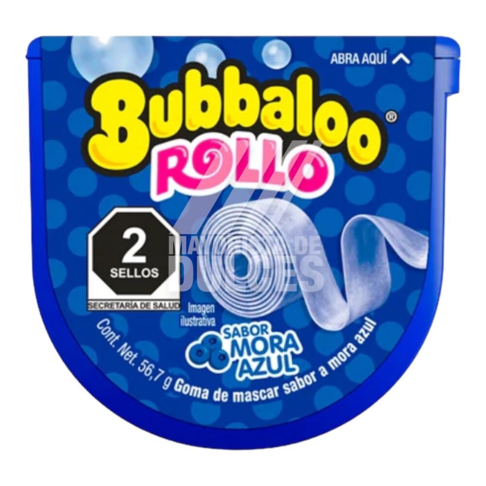 Bubbaloo Rollo MORA AZUL 1