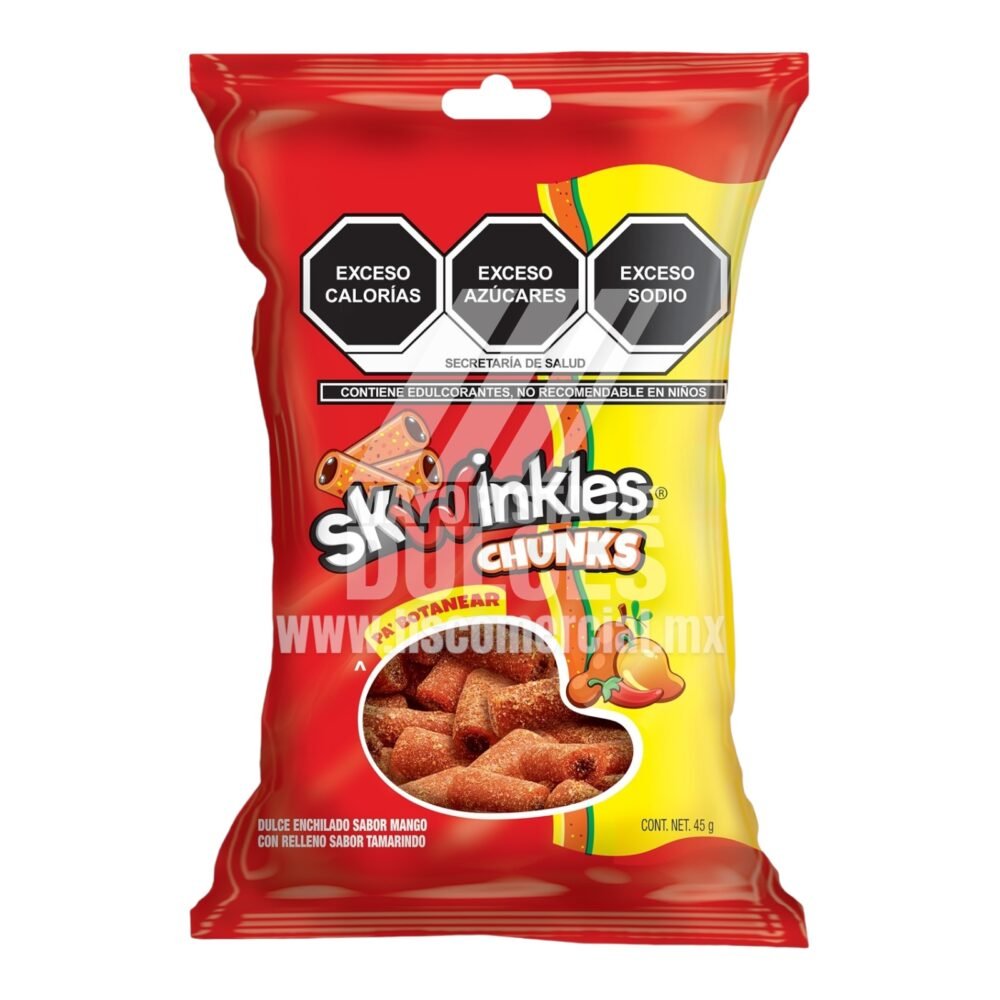 Lucas Skwinkles CHUNKS paquete con 6 sobres de 45g