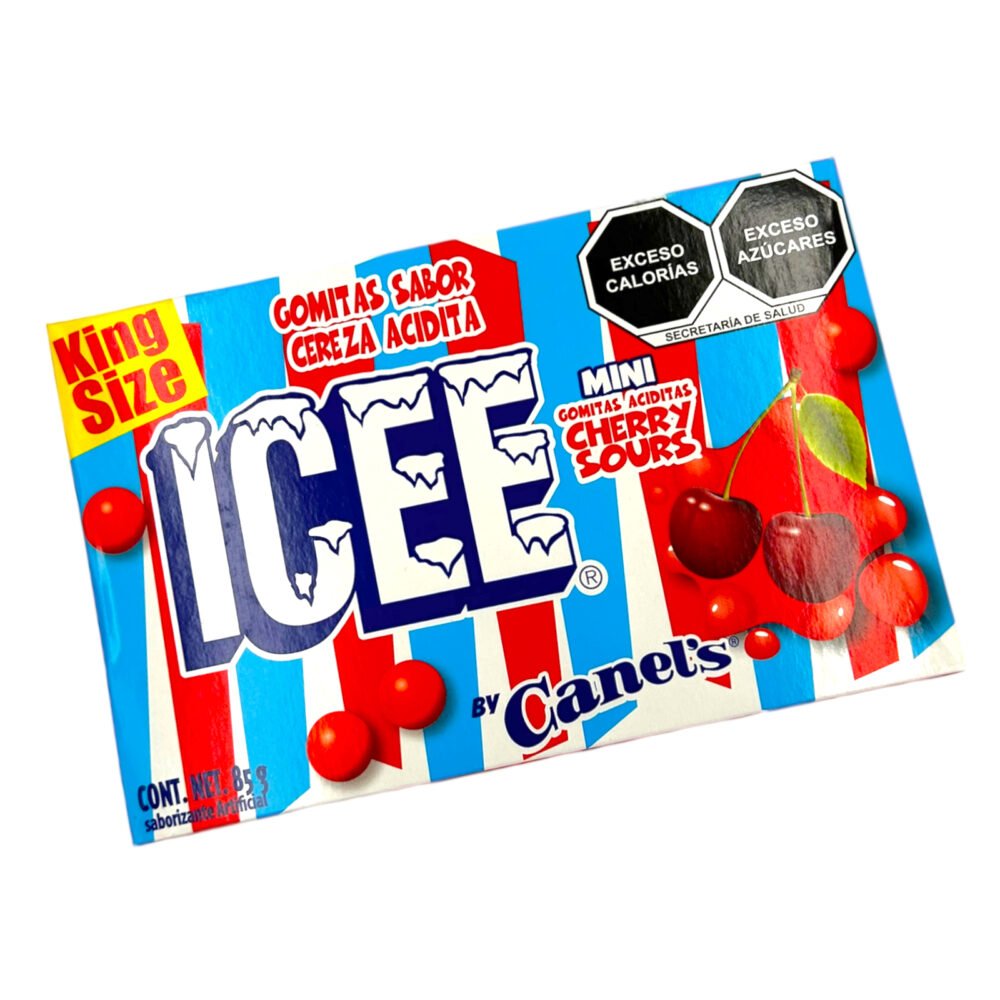 Canel´s Icee Mini Cherry King Size 1185g Hs Comercial Mayorista De Dulces Dulcería Y 8562