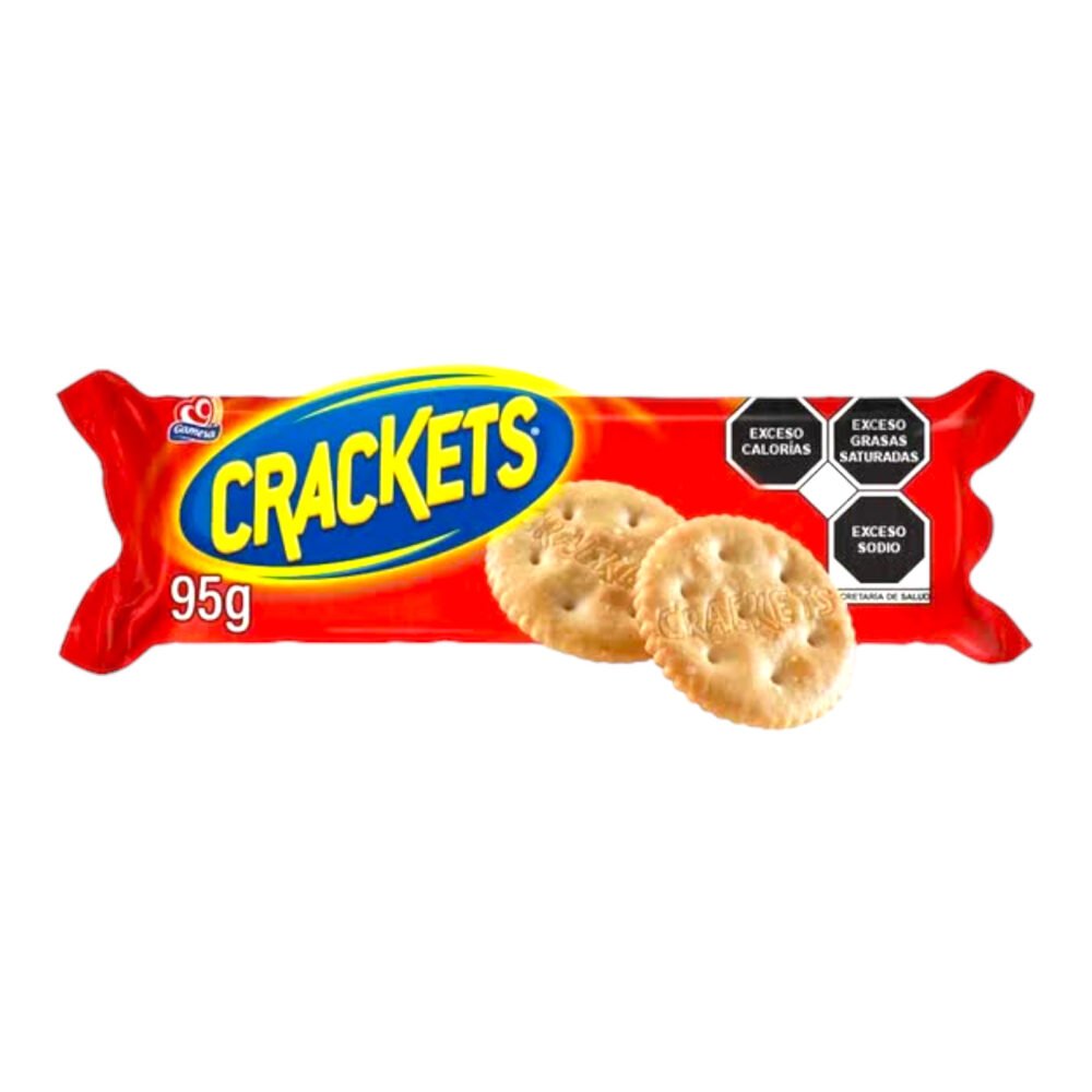 Gamesa galletas CRACKETS Paketin 95g c20pzs