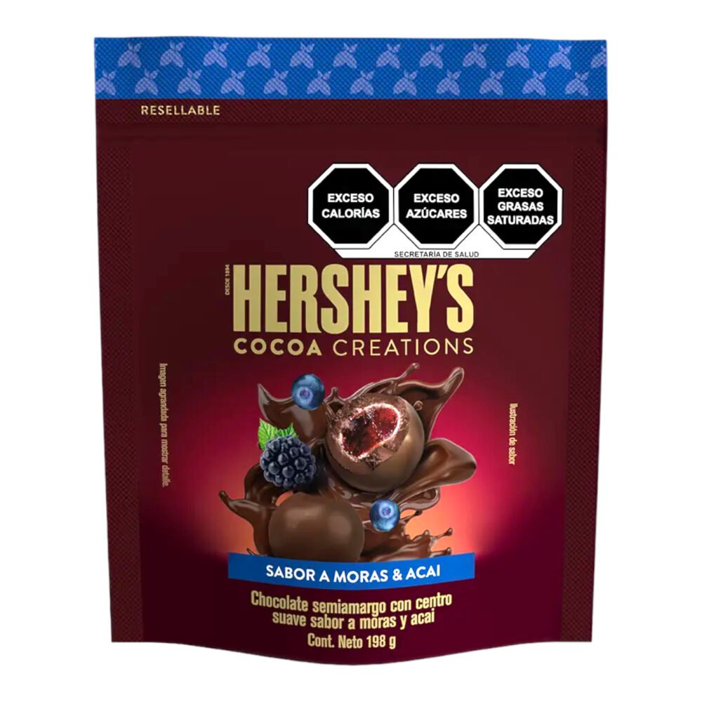 Hersheys chocolate Moras & Acai 10/198g