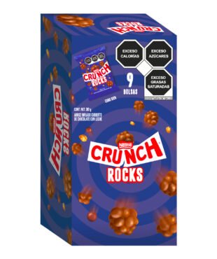 Nestle Crunch ROCKS chocolate dulces dulcerias mayoreo
