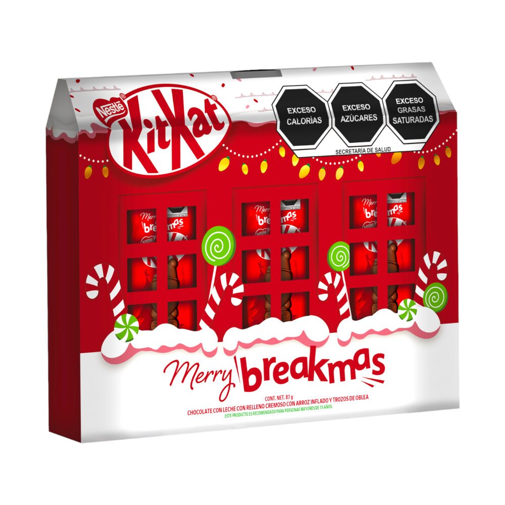 Nestlé KIT KAT Merry bBreakmas navidad dulces dulcerias mayoreo