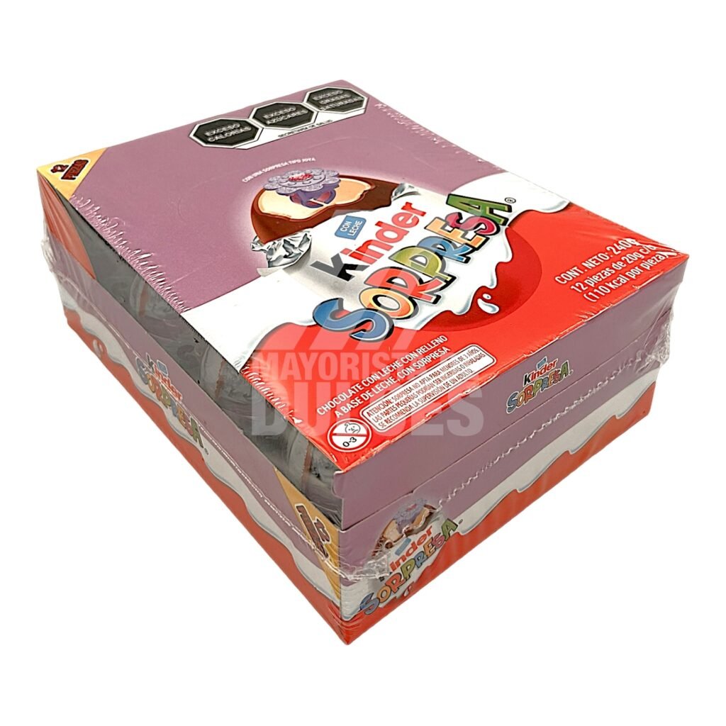 Kinder Sorpresa Huevito 12´s Joyas paquete con 12 piezas (Caja con 8 ...