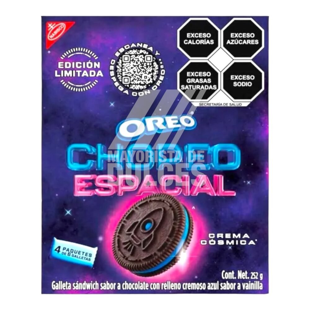 Nabisco Oreo Chopeo Espacial 6´s 252g 2