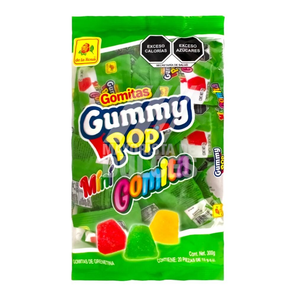 de la Rosa Gummy pop Mini Gomita