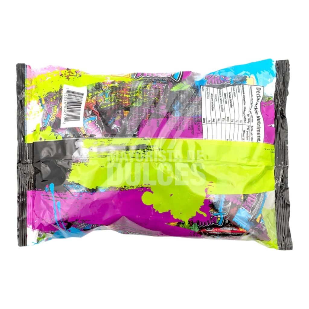 de la Rosa chicle MINI Pinta-T bolsa con 500g (Caja con 18 bolsas) 18 ...