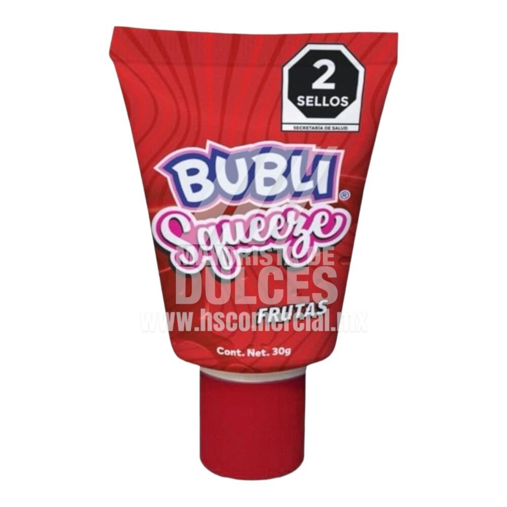 Dulces Gómez Bubli SQUEEZE Frutas Mora 2