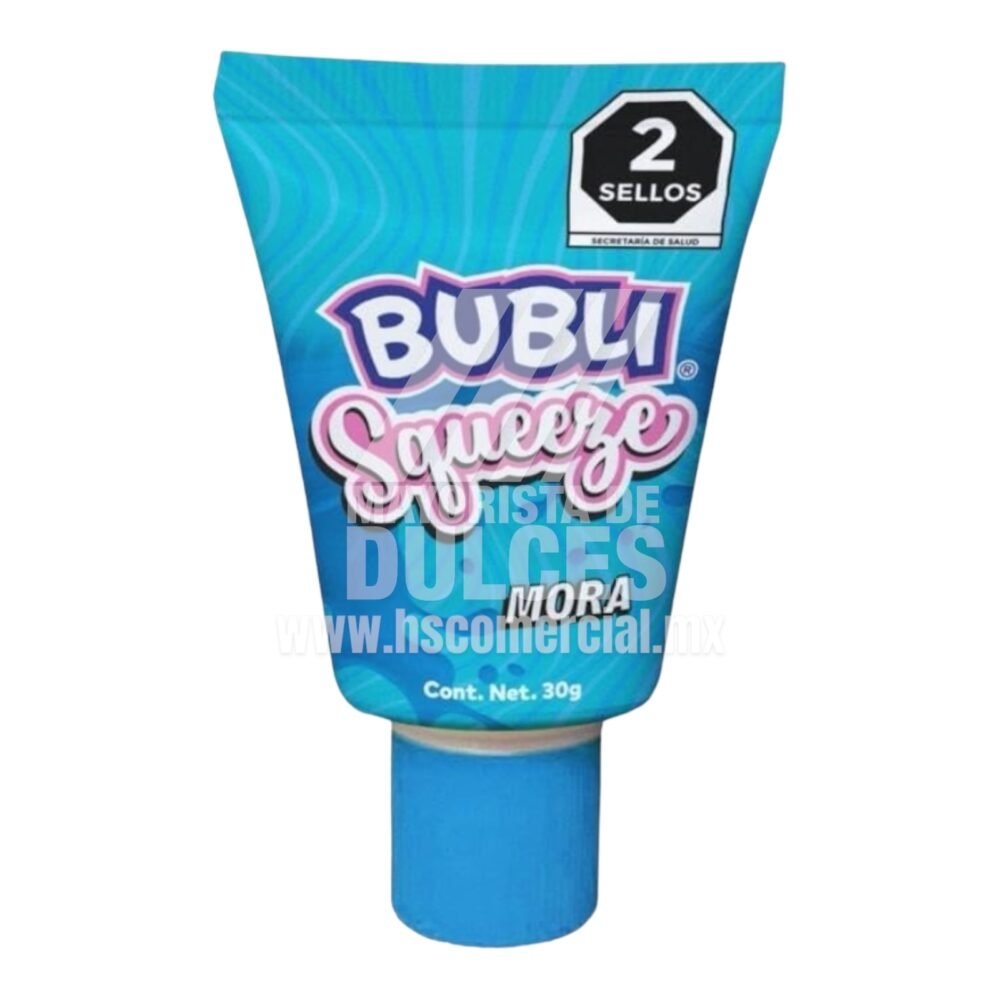 Dulces Gómez Bubli SQUEEZE Frutas Mora 3