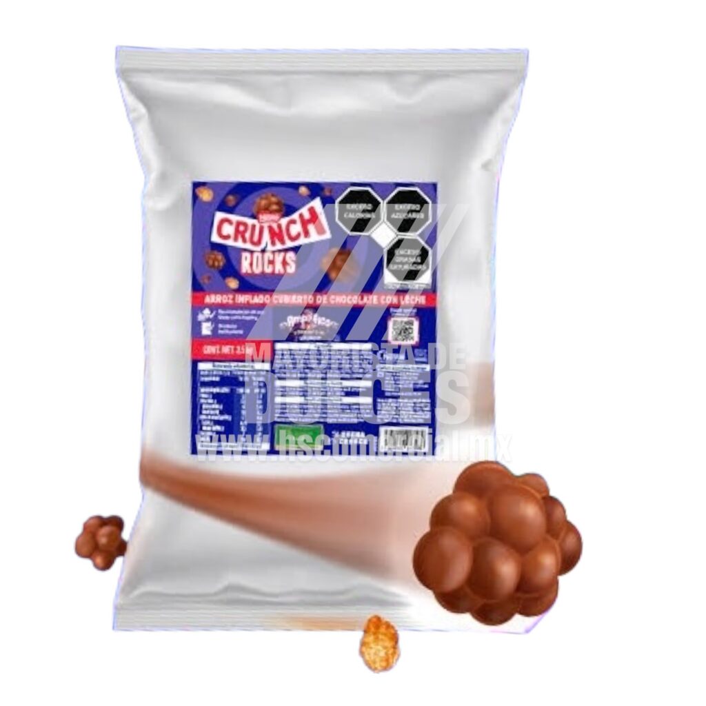 Nestlé chocolate Crunch ROCKS bolsa con 2.5 kilos – Dulcerías y ...