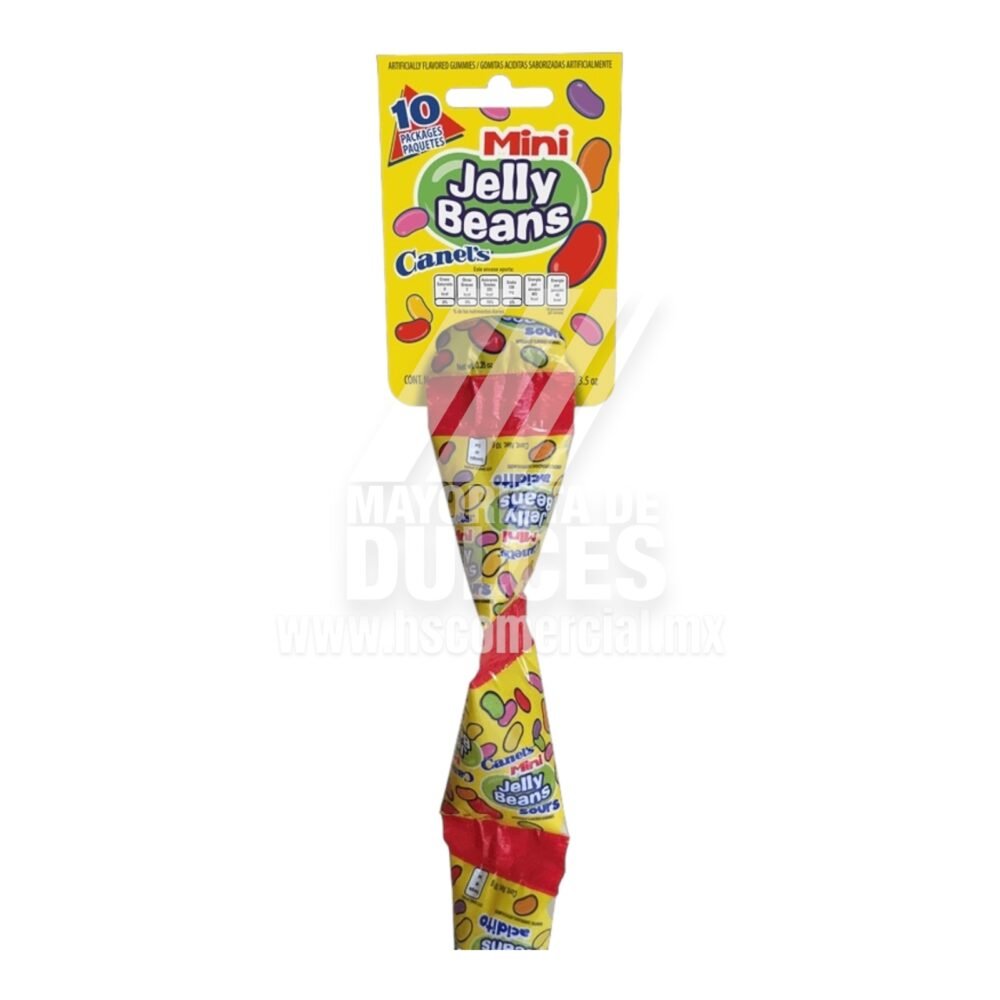 Canel´s gomita Triangulo Tira Mini JELLY BEANS con 10 piezas