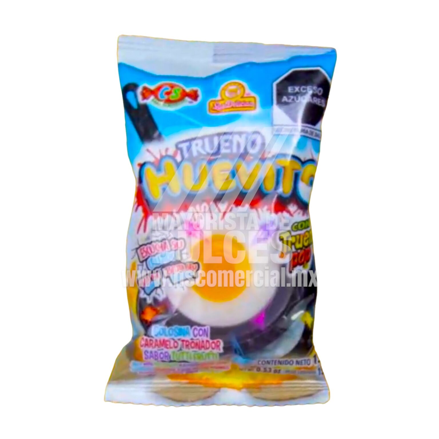 Las Delicias Trueno HUEVITO paquete con 24 piezas – Dulcerías y ...