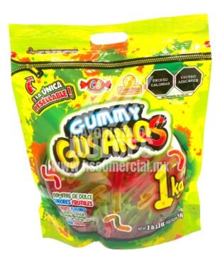 Las Delicias gomitas Gummy GUSANOS