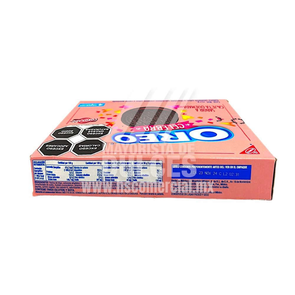 Nabisco Oreo CAJETA Celebra 6´s 252g 3