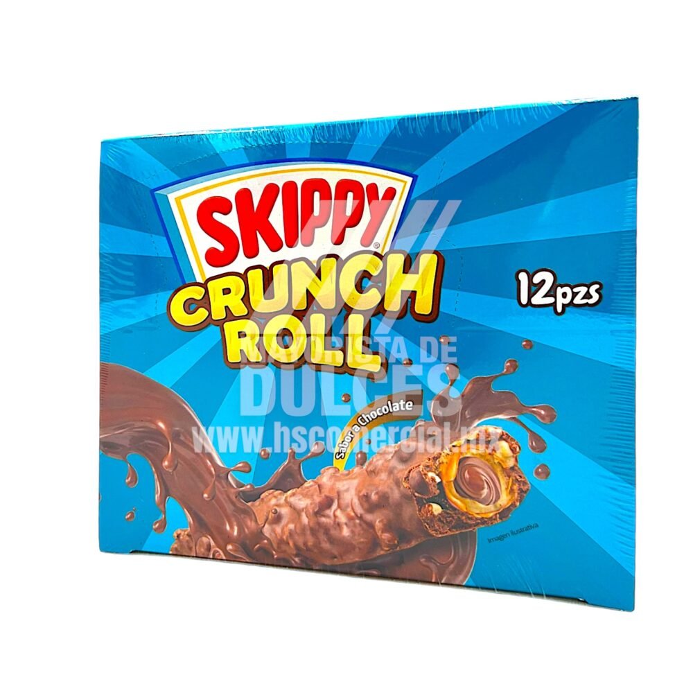 Skippy galleta CRUNCH ROLL Chocolate 2