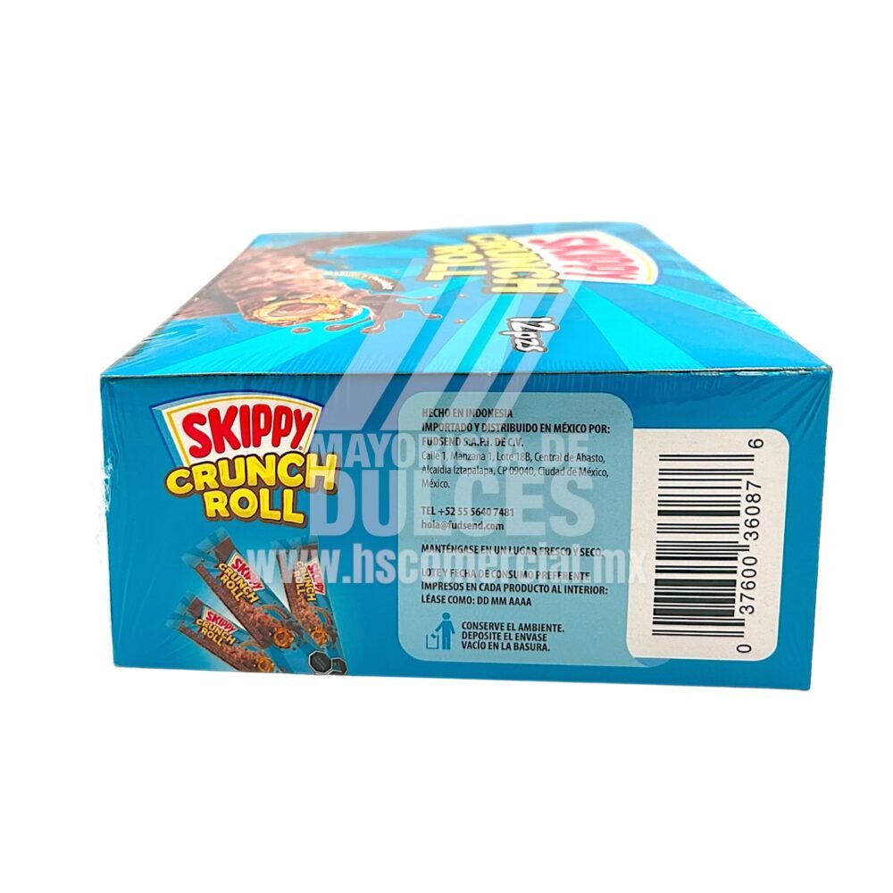 Skippy galleta CRUNCH ROLL Chocolate 3