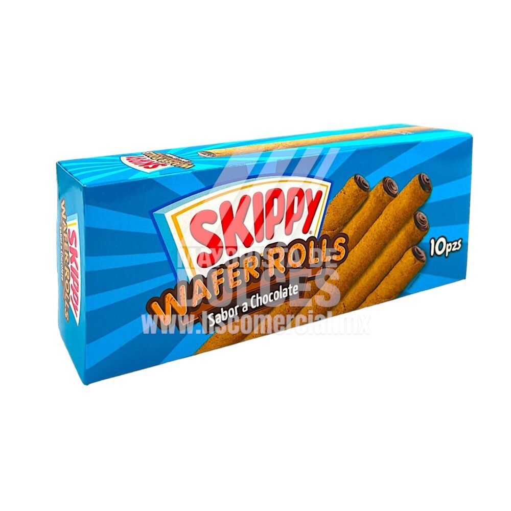 Skippy galleta WAFER ROLLS Chocolate 1