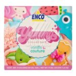 Enco Kit de Colores de Gel YUMMY paquete con 9 goteros de 40g