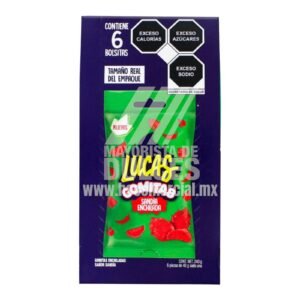 Lucas Gomitas SANDIA paquete con 6 bolsas de 40g