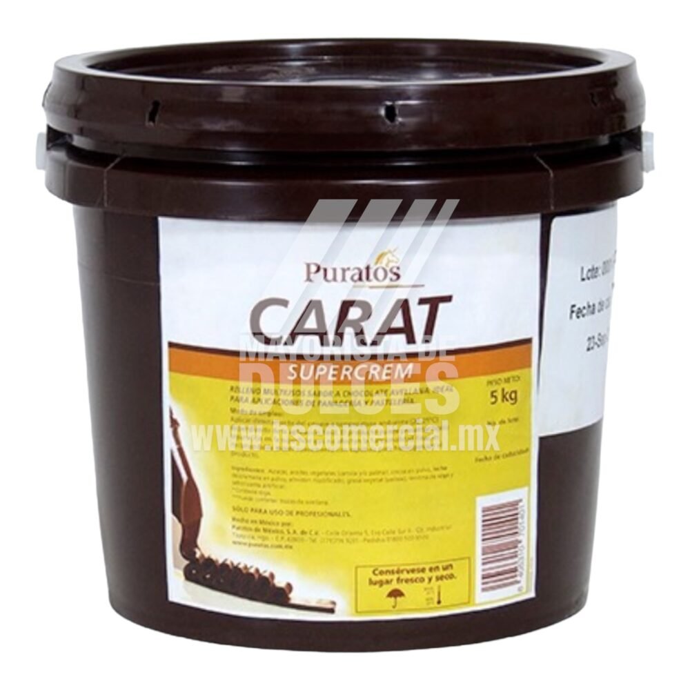 Puratos Carat SUPERCREM Cubeta con 5 kilos