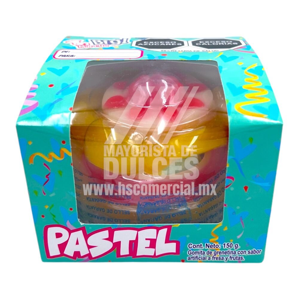 Big Marcus gomita PASTEL pieza con 150g 1