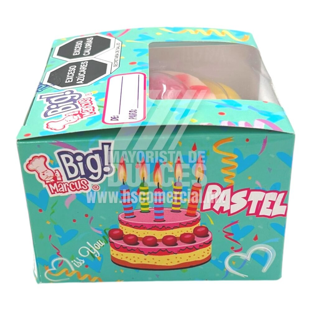 Big Marcus gomita PASTEL pieza con 150g 2