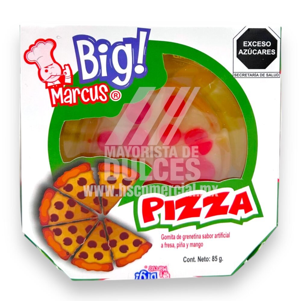 Big Marcus gomita PIZZA pieza con 85g 4