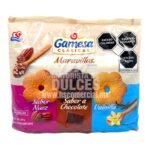 Gamesa galletas Maravillas Trisabor Nuez, Chocolate y Vainilla paquete con 344g