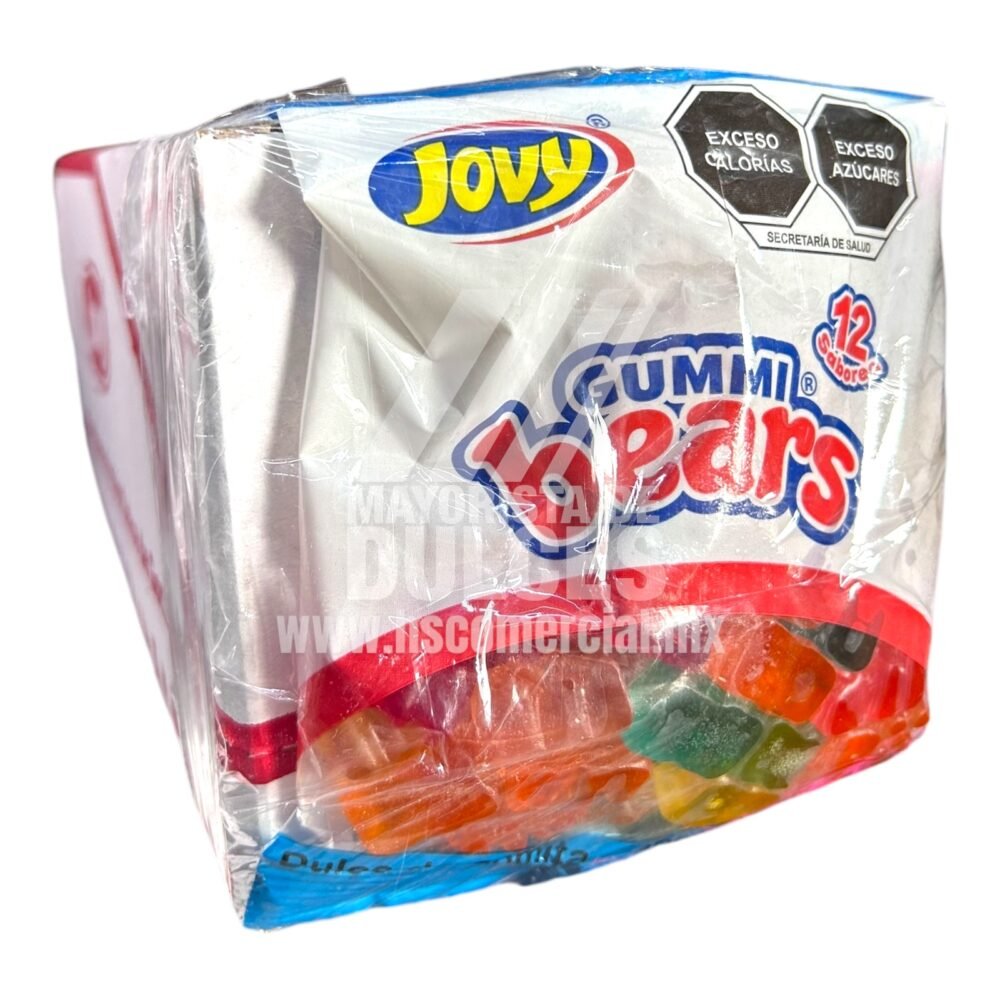 Jovy gummy Ositos BEARS caja con 12 bolsitas de 100g