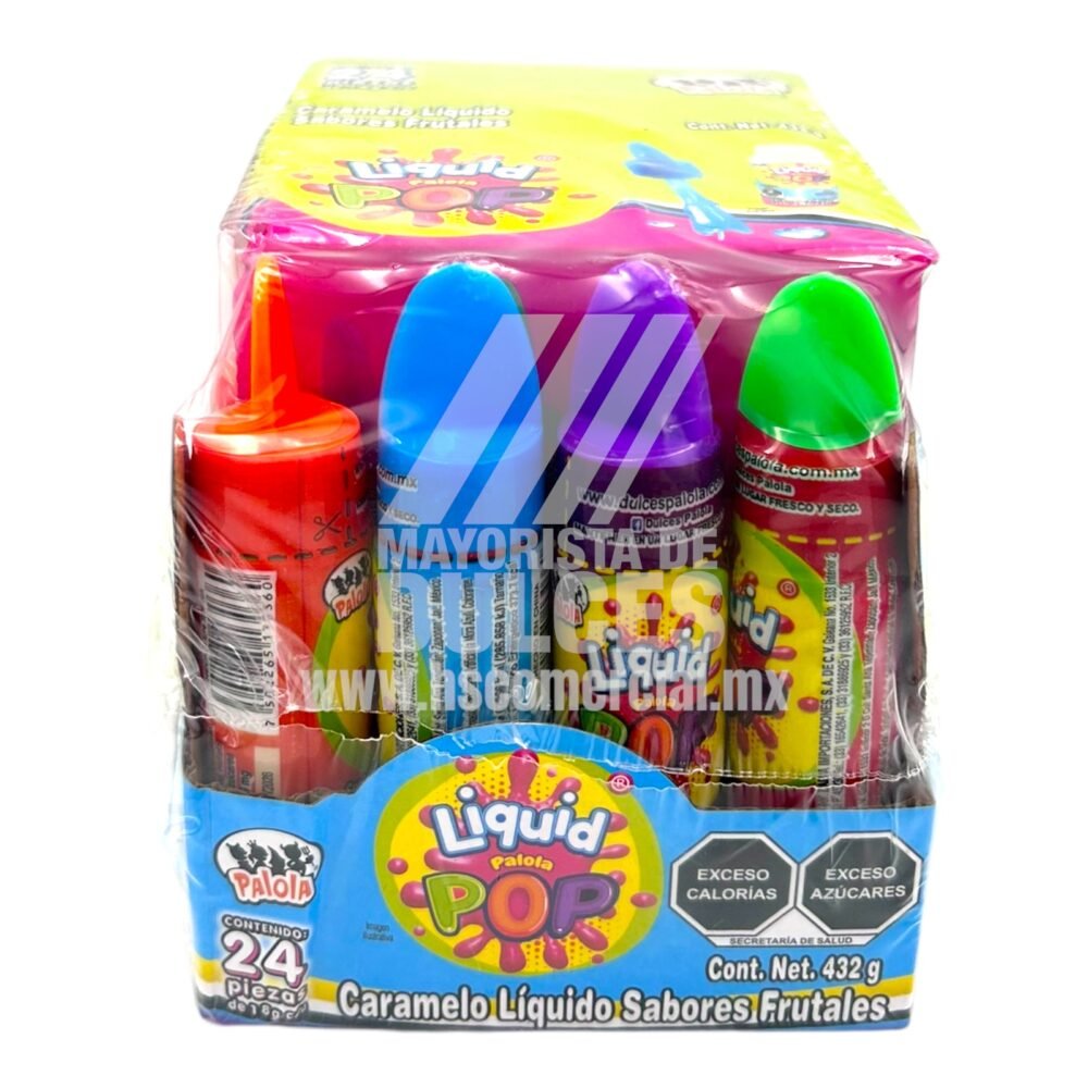 Las Delicias LIQUID POP paquete con 24 piezas 1