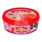 Zumba Pica pulpa Forritos Rim Dip Fresa con Chile frasco con 227g