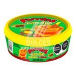 Zumba Pica pulpa Forritos Rim Dip MANGO con Chile frasco con 227g